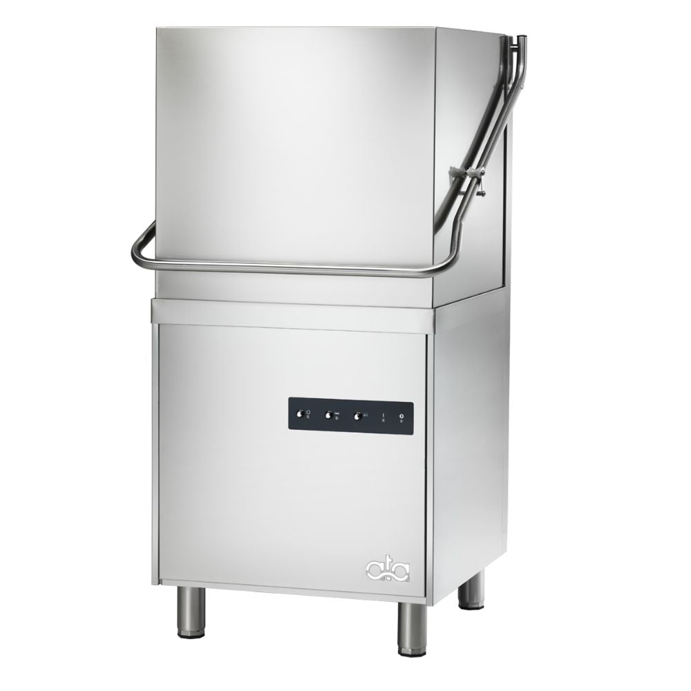 Masina profesionala de spalat vase cu capota, cos 50x50 cm, ciclu 60/120 sec,  ATA - Italia