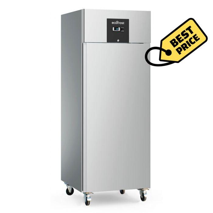 Dulap frigorific inox +2 / +8ºC,650 Lt., dotat cu roti - eurogastro.ro