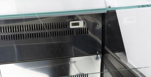 Vitrina orizontala refrigerata carne / mezeluri, +1/+10ºC, 196x82xH1128 cm - eurogastro.ro