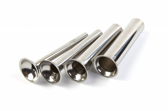 Set 4 tuburi de umplere inox pentru sprit de carnati Maxima