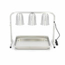 Lampa incalzitoare, 3 lampi, cu tava GN 2/1,  275W-2