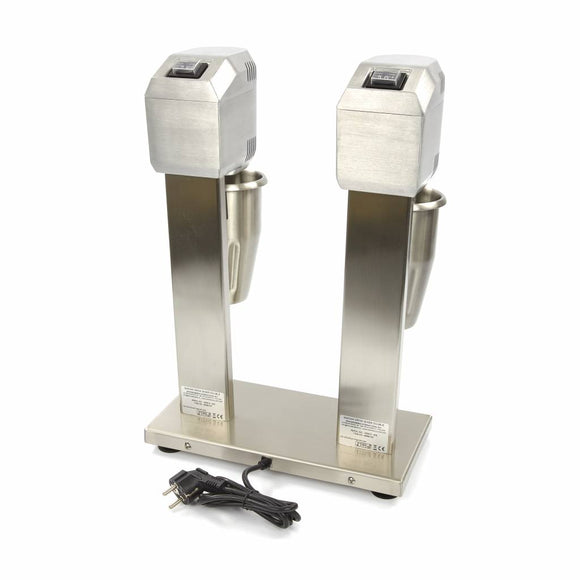 Mixer dublu pentru frappe - 2 x 2L - 2 Cani - 2 Viteze