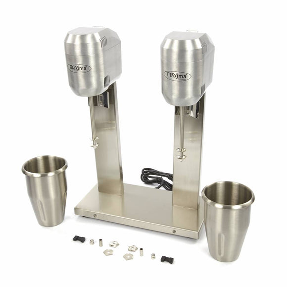 Mixer dublu pentru frappe - 2 x 2L - 2 Cani - 2 Viteze