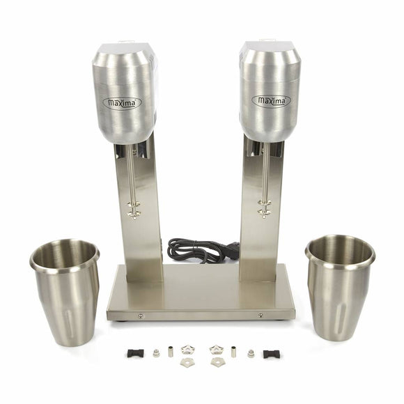 Mixer dublu pentru frappe - 2 x 2L - 2 Cani - 2 Viteze