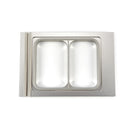 Matrita pentru tava 227x178 mm, 2 compartimente