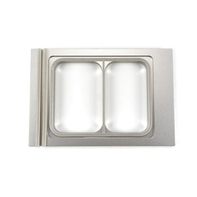 Matrita pentru tava 227x178 mm, 2 compartimente