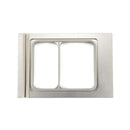 Matrita pentru tava 225x175 mm, 2 compartimente