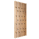 Panou lamele suspendat modular tavan/perete H-250 cm L-96 cm G-10 cm stejar kraft-6