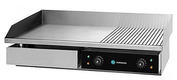 Fry-Top Electric Hurakan HKN-PSLR730 - suprafete de prajire