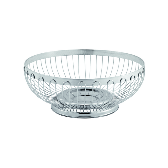 Cos de masa, Ø 21 cm, inaltime 9 cm, otel cromat nichel