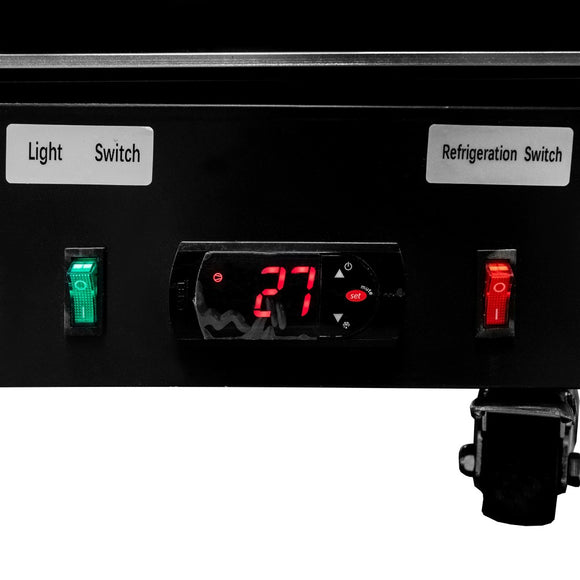 Vitrina frigorifica 1-usa 600L DIEGO R62 Prestige iluminare LED
