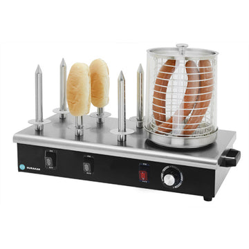 Aparat de hot-dog cu abur Hurakan HKN-Y06 - aparate hot-dog