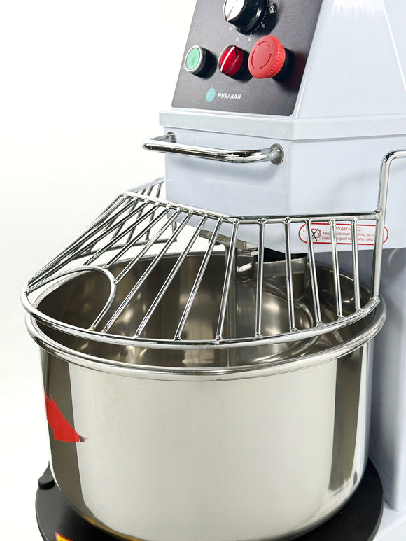 Malaxor Spiral de Aluat cu Cuva Detasabila Hurakan HKN-20CN - Malaxoare aluat