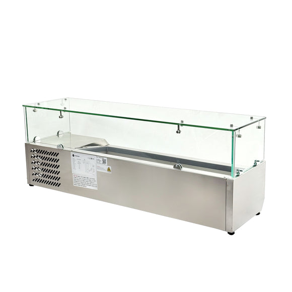Vitrina Frigorifica pentru Ingrediente Hurakan HKN-VRX1200/330 - vitrine frigorifice de masa