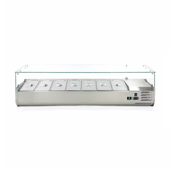 Vitrina Frigorifica pentru Ingrediente Hurakan HKN-VRX1500/330 - vitrine frigorifice de masa