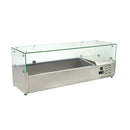 Vitrina Frigorifica pentru Ingrediente Hurakan HKN-VRX1200/380 - vitrine frigorifice de masa