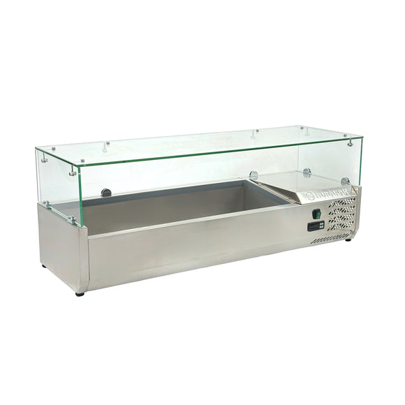 Vitrina Frigorifica pentru Ingrediente Hurakan HKN-VRX1200/380 - vitrine frigorifice de masa