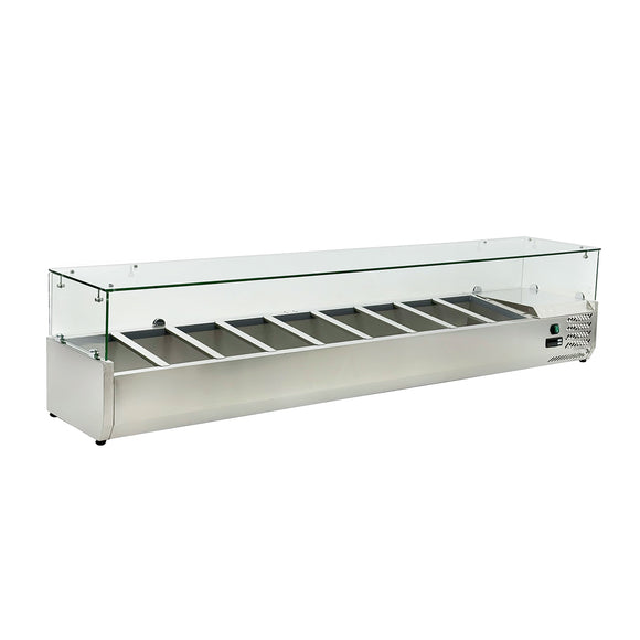 Vitrina Frigorifica pentru Ingrediente Hurakan HKN-VRX2000/380 - vitrine frigorifice de masa