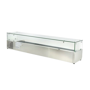 Vitrina Frigorifica de Toppinguri Hurakan HKN-VRX2000/380 - vitrine frigorifice de masa