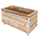 Ghiveci pentru flori din lemn H-74 cm L-120 cm G-60 cm-1