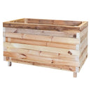 Ghiveci pentru flori din lemn H-74 cm L-120 cm G-60 cm-3