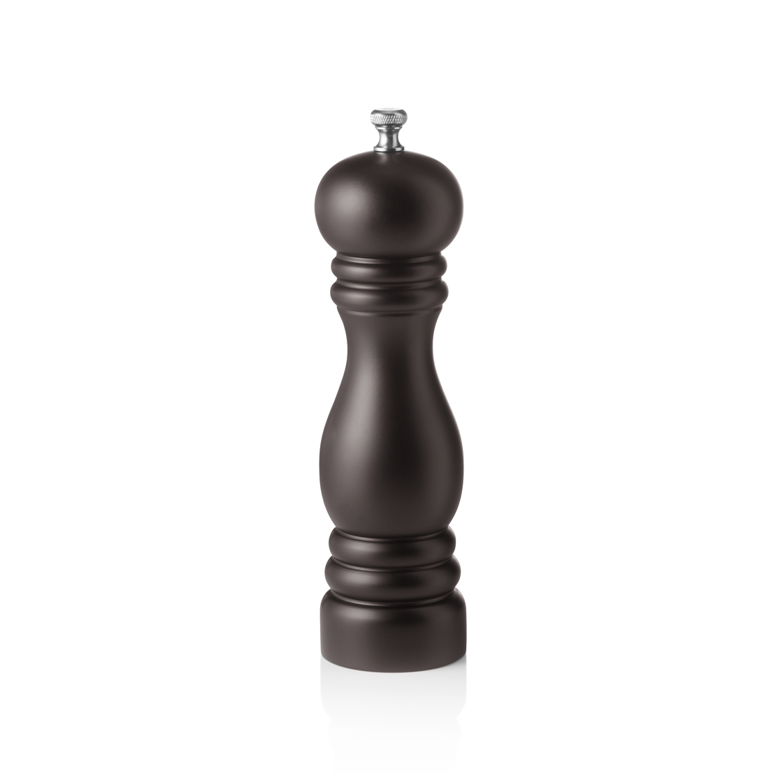 Rasnita de sare cu mecanism ceramic CLASSIC MILL, inaltime 20 cm, maro mat, ceramica, lemn