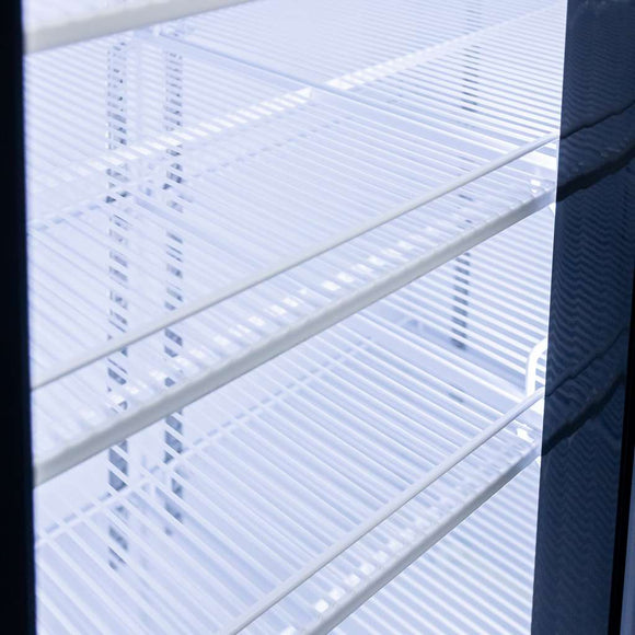 Vitrina frigorifica 3 usi 760L RICO S120 iluminare LED plafon superior publicitar iluminat