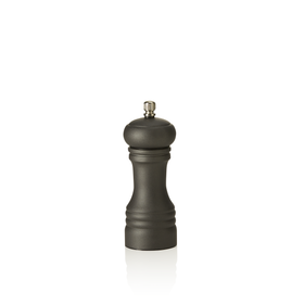 Rasnita de sare din metal cu mecanism de macinare din otel inoxidabil, inaltime 15 cm, otel inoxidabil