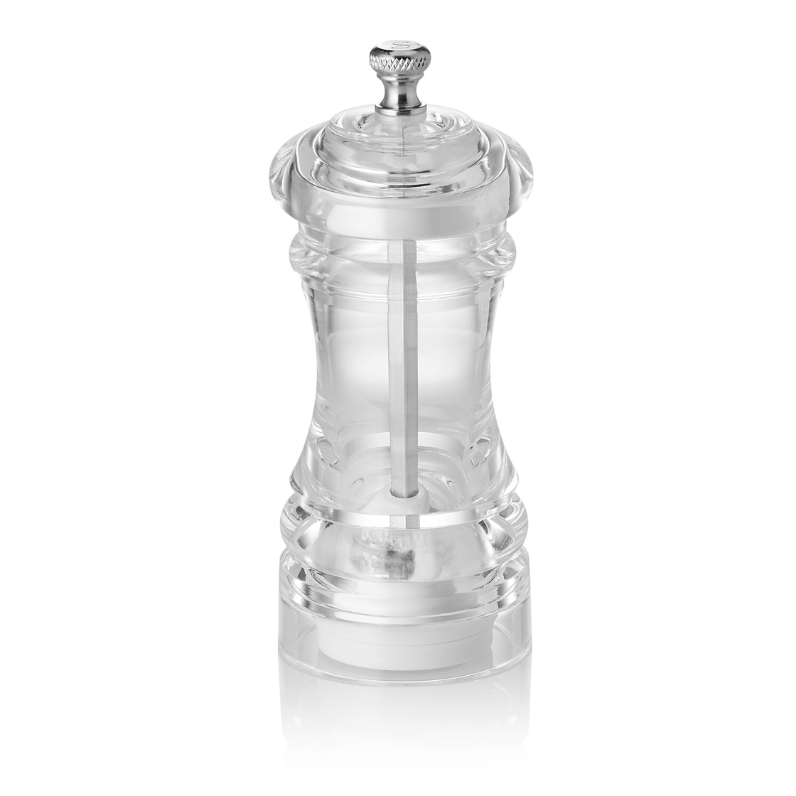 Rasnita de sare cu mecanism ceramic CLASSIC MILL ACRYL, inaltime 12 cm, ceramica, acril