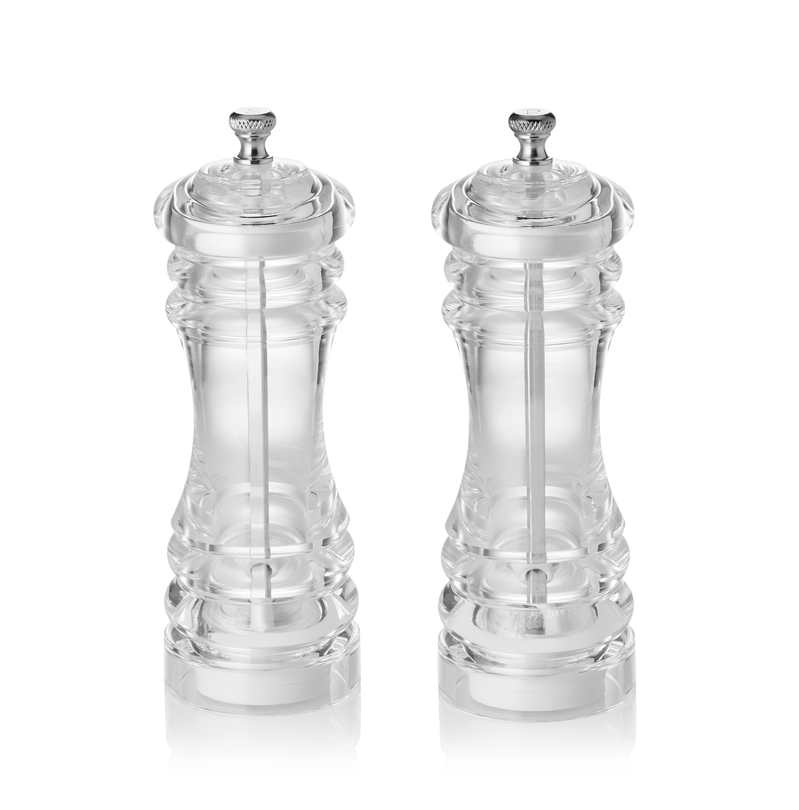 Set rasnite sare/piper cu mecanism ceramic CLASSIC MILL ACRYL, inaltime 15 cm, ceramica, acril
