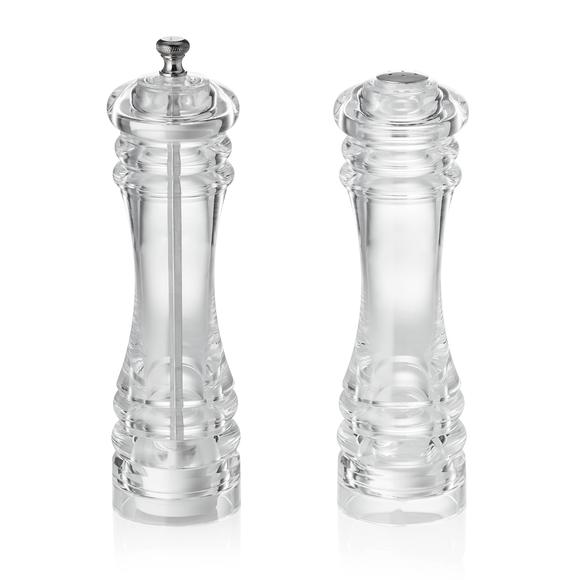 Set rasnita piper si solnita cu mecanism ceramic CLASSIC MILL ACRYL, inaltime 20,5 cm, ceramica, acril