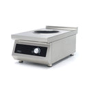 Arzator wok pe inductie Maxima, Ø28cm, linia 700, model de banc, 380V, 5kW
