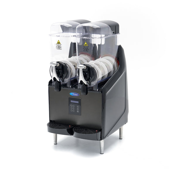 Masina de slush si granita Maxima, 2 cuve de 12L, afisaj digital, 765 W