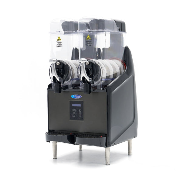 Masina de slush si granita Maxima, 2 cuve de 12L, afisaj digital, 765 W