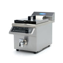 Friteuza pe inductie Maxima, 8L, 1 cos, ridicare automata, robinet de golire, 3,5kW