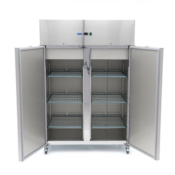 Congelator inox cu 2 usi Maxima - imaginea 2