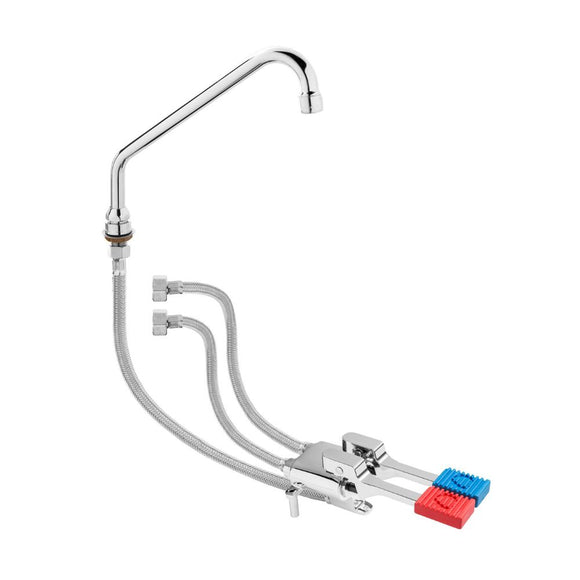 Baterie cu actionare la pedala, apa calda + rece