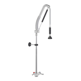 Baterie cu robineti si dus automat