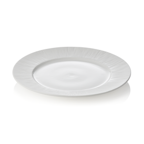 Set farfurii MAYA SHIRO, intinse, Ø 27 cm, albe, set 2 bucati, portelan