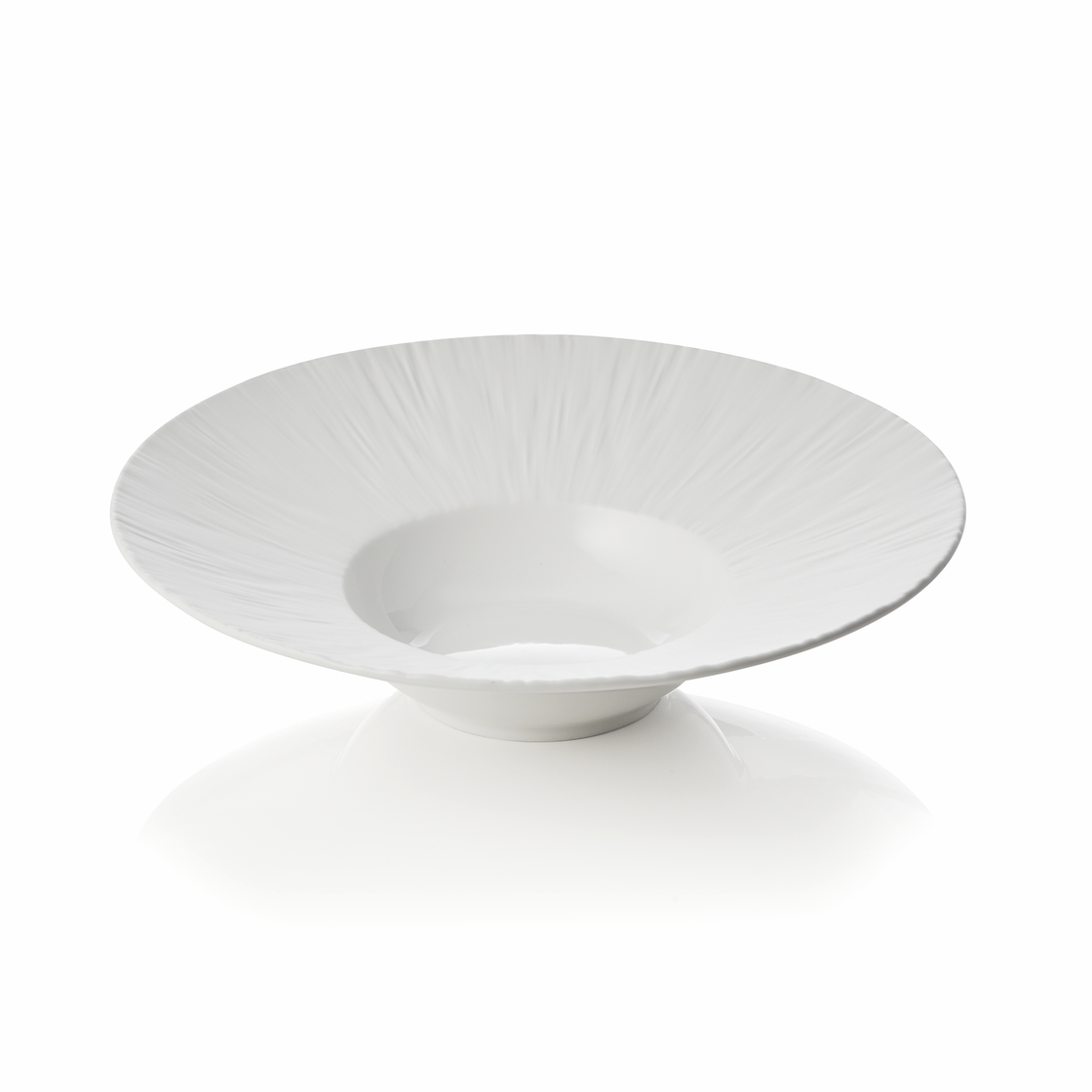 Set farfurii pentru paste MAYA SHIRO, Ø 24 cm, 110 ml, alb, set 3 bucati, portelan