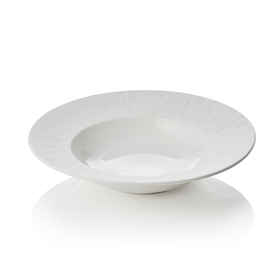 Set farfurii pentru supa MAYA SHIRO, Ø 23,5 cm, alb, set 3 bucati, portelan