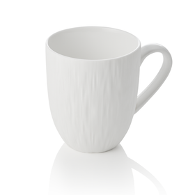 Set cani MAYA SHIRO, Ø 8,5 cm, 330 ml, alb, set de 4 bucati, portelan