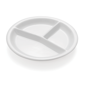 Set 3 farfurii compartimentate HAMBURG SYSTEM, 3 compartimente, Ø 26 cm, portelan