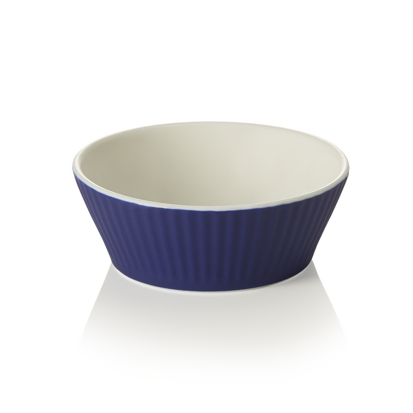 Set boluri pentru ramekin, Ø 9 cm, 200 ml, albastru, 6 bucati, portelan
