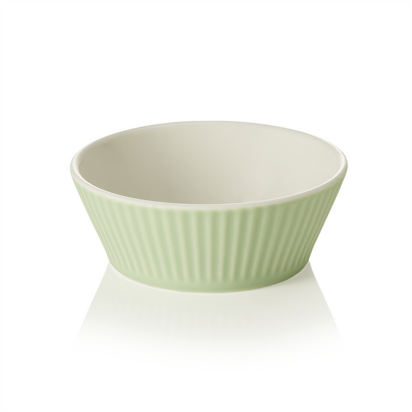 Set boluri pentru ramekin, Ø 9 cm, 200 ml, menta, 6 bucati, portelan
