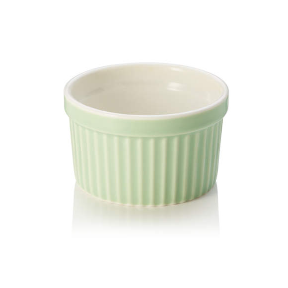 Set boluri pentru ramekin, Ø 7 cm, 85 ml, menta, 6 bucati, portelan