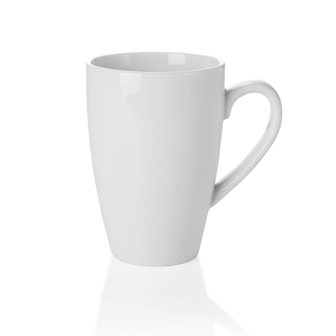 Set 6 cani portelan, conic, Ø 6,5 cm, 250 ml