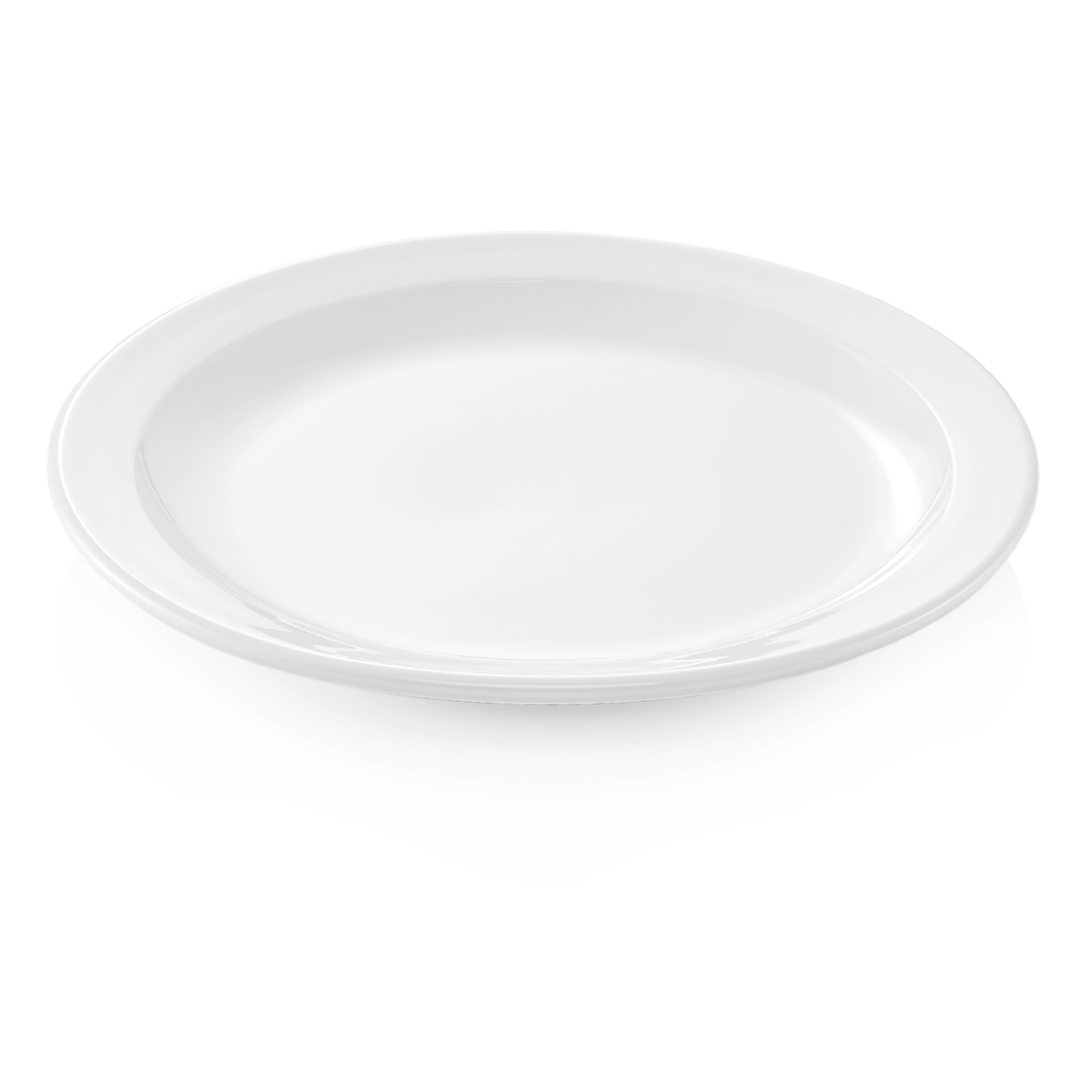 Set farfurii cu margine ingusta, intinse, Ø 25,5 cm, set 6 bucati, portelan