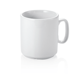 Set 6 cani portelan, Ø 8 cm, 290 ml