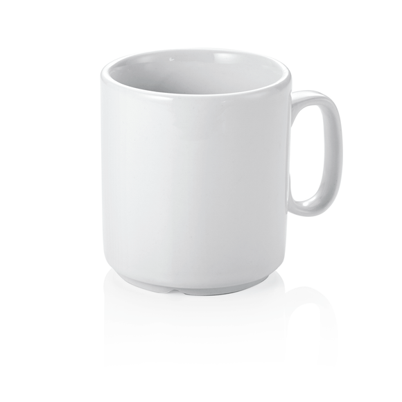 Set 6 cani portelan, Ø 8 cm, 290 ml